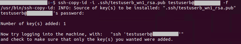 ssh-copy-id