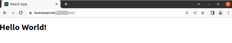HelloWorldOfReactApp